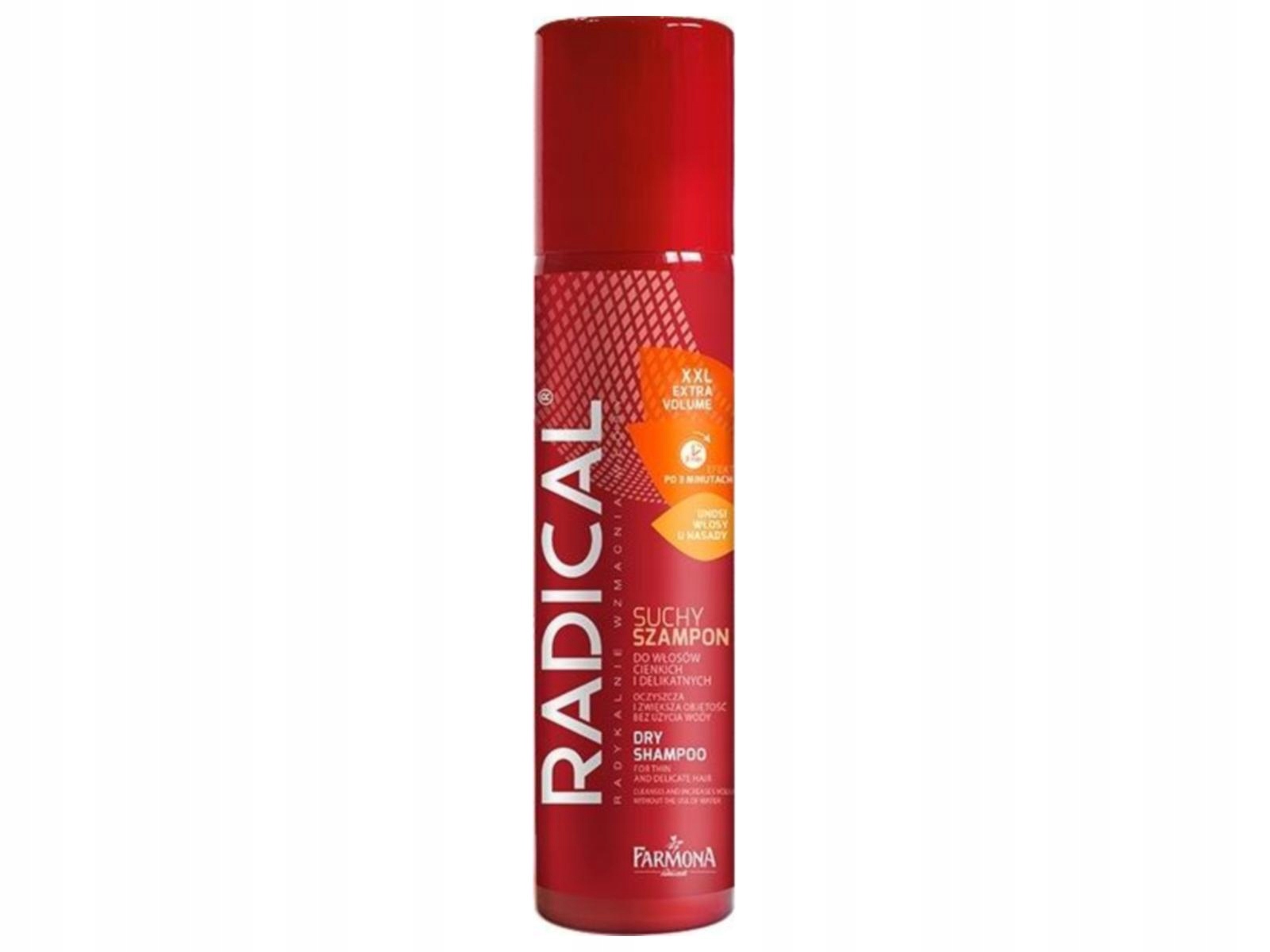 RADICAL RADICAL Suchy szampon do każdego koloru włosów Farmona WŁOSY CIENKIE 180 ml — Inhaltsstoffe i ocena