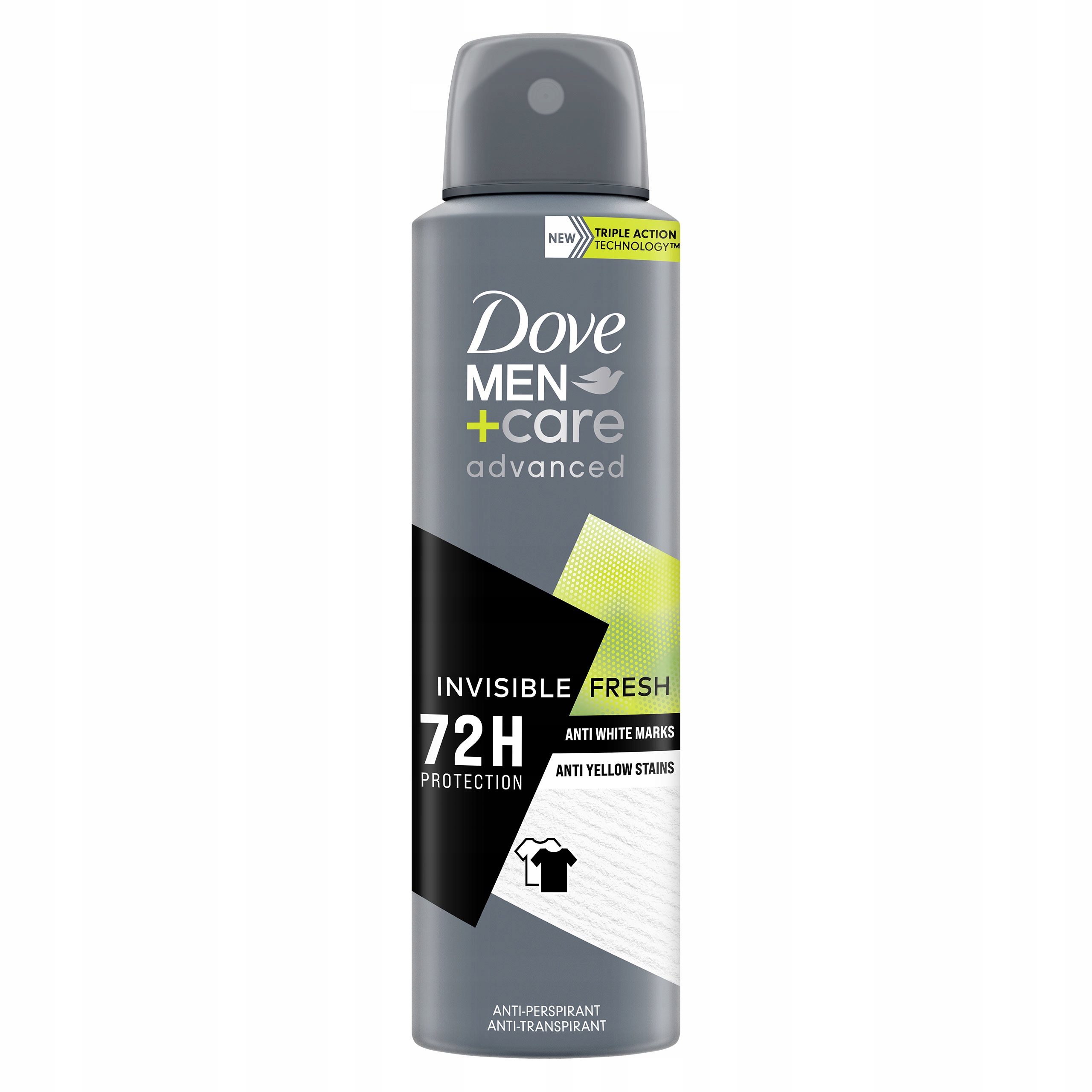 DOVE MEN+CARE Dove Men+Care Advanced Invisible Fresh Antitranspirant 72h 150 ml