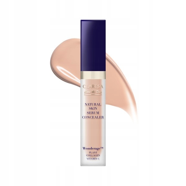 CLARESA Claresa Natural Skin Serum Concealer N Light Neutral 7 ml 60 g — Składniki i ocena