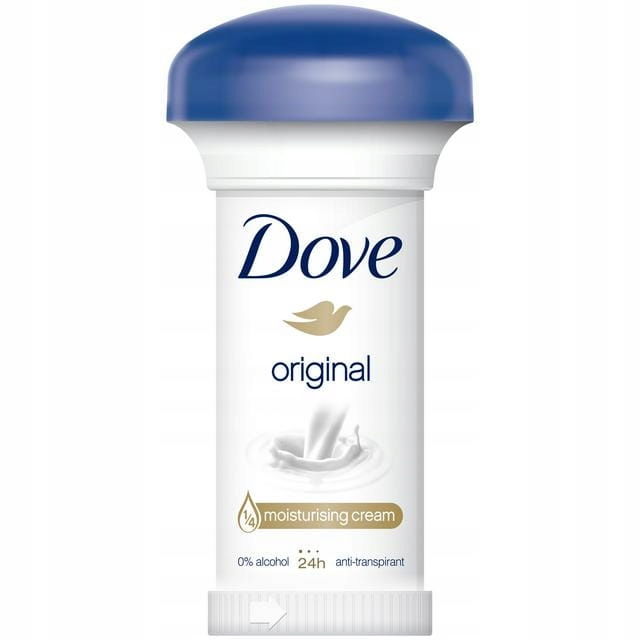 Dove Dove Antyperspirant Sztyft Original w kremie 50ml — Składniki i ocena