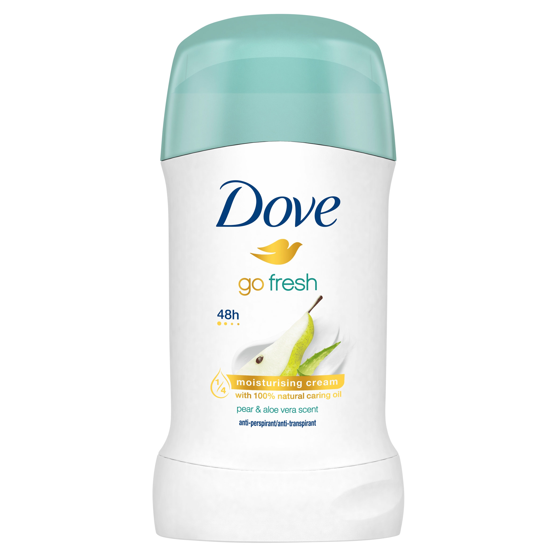 Dove Dove Go Fresh Pear Aloe Vera Antyperspirant w sztyfcie dla kobiet 40 ml — Składniki i ocena