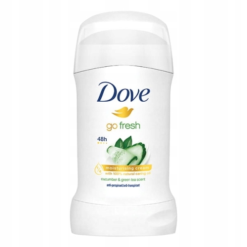 Dove Dove Go Fresh cucumber Antyperspirant w sztyfcie dla kobiet 40ml — Inhaltsstoffe i ocena