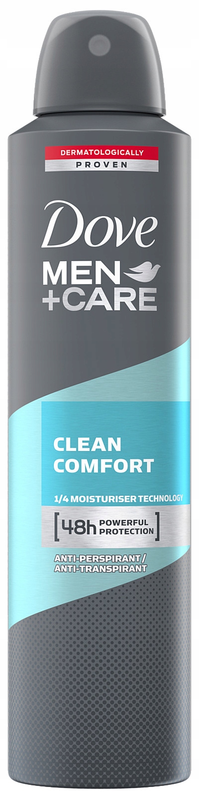 DOVE MEN+CARE Dove Men+Care Clean Comfort 250 ml Antitranspirant — Inhaltsstoffe i ocena