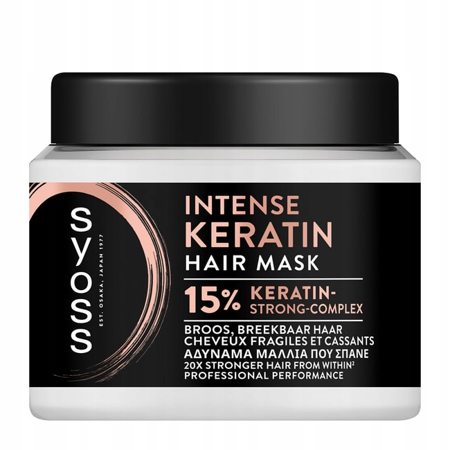 Syoss SYOSS MASKA DO WŁOSÓW INTENSE Keratin 400 ml