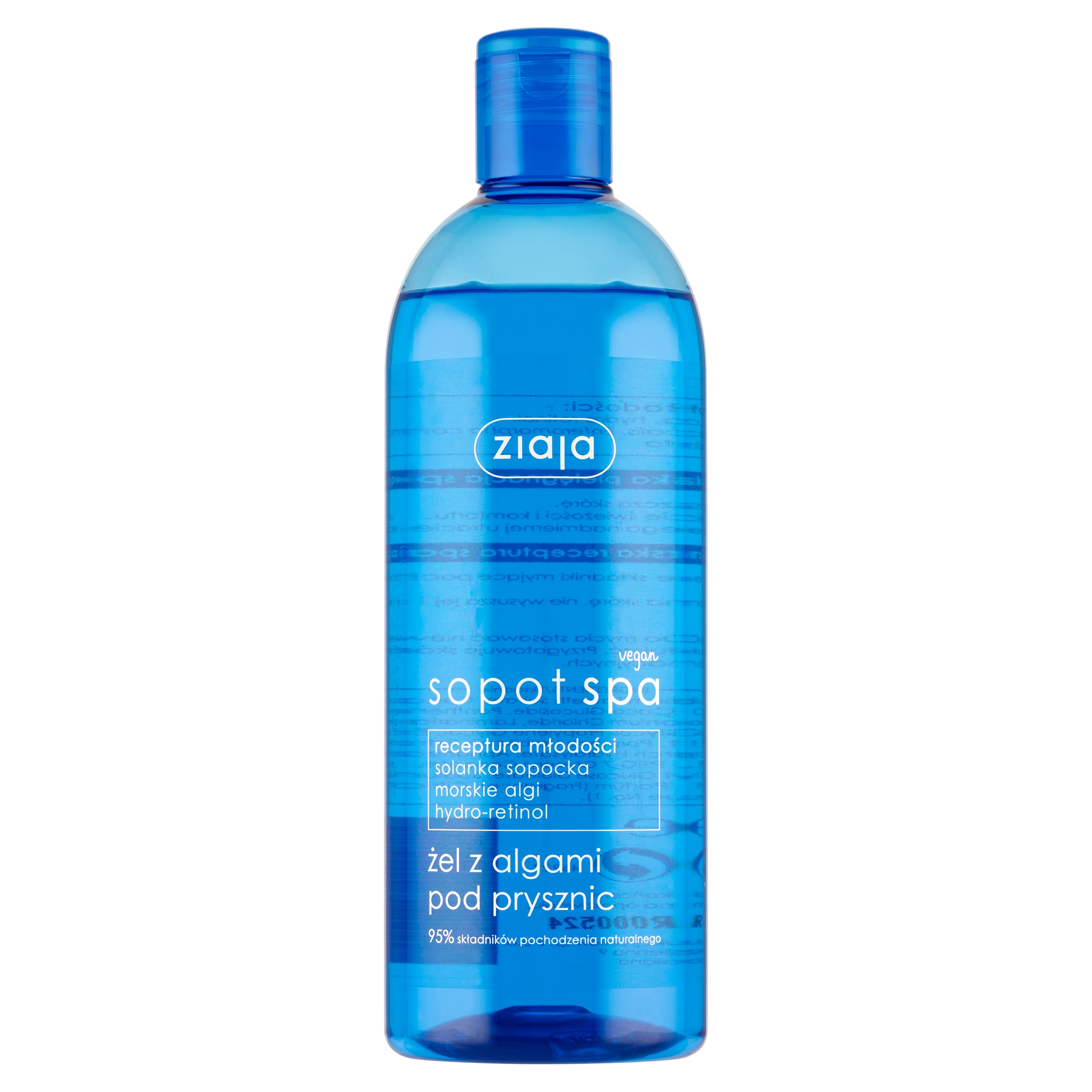 ZIAJA Ziaja Sopot Spa żel pod prysznic z algami do ciała nawilżający 500 ml — Składniki i ocena